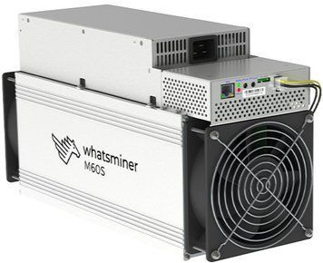 Asic-майнер MicroBT WhatsMiner M60S 170 Th/s 3150 Вт SHA-256 (M60S 170Th) H00000502826 фото