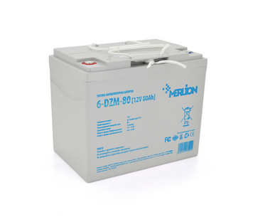 Акумуляторна батарея Merlion 80 Аг AGM 12 В (6-DZM-80) H00000043595 фото