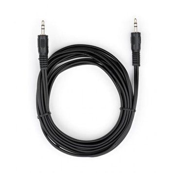 Кабель Vinga mini-jack 3.5 мм - mini-jack 3.5 мм 3 м (VCPDCJ35MM3BK) H00000204191 фото