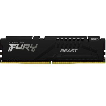 Оперативная память Kingston Fury Beast DIMM DDR5 32ГБ (KF552C40BB-32) H00000252357 фото
