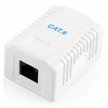 Розетка Cablexpert одинарна (NCAC-1U6-01) H00000100874 фото