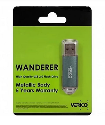 Флеш память USB Verico Wanderer 64ГБ USB 2.0 (1UDOV-M4SE63-NN) H00000160241 фото