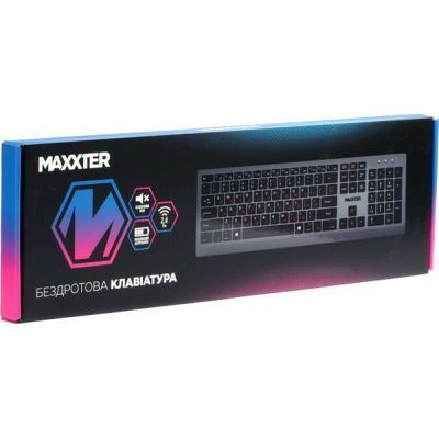 Клавиатура Maxxter (KBW-01G-UA) H00000457722 фото