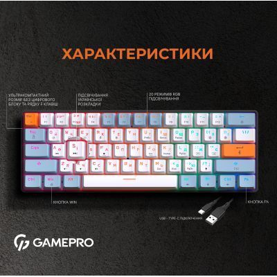 Клавиатура OfficePro (MK130R) H00000457507 фото