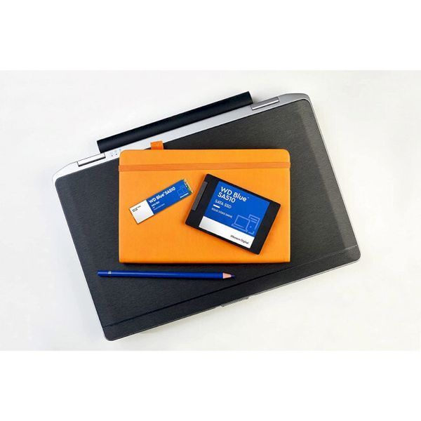 SSD диск WD Blue SA510 500ГБ SATA III 2.5" 3D NAND TLC (WDS500G3B0A) H00000252396 фото