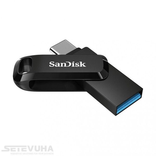 Флеш память USB SanDisk Ultra Dual Drive Go 64ГБ USB Type-C (SDDDC3-064G-G46) H00000038226 фото