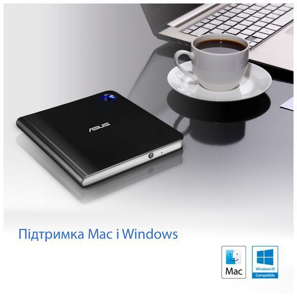 Оптичний привід ASUS (SBW-06D5H-U/BLK/G/AS) H00000148542 фото