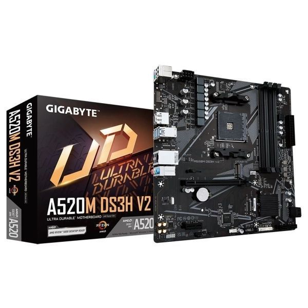 Материнська плата Gigabyte (A520M DS3H V2) H00000422854 фото