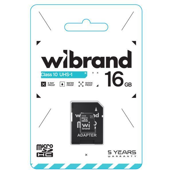 Карта пам'яті Wibrand (WICDHU1/16GB-A) H00000460349 фото