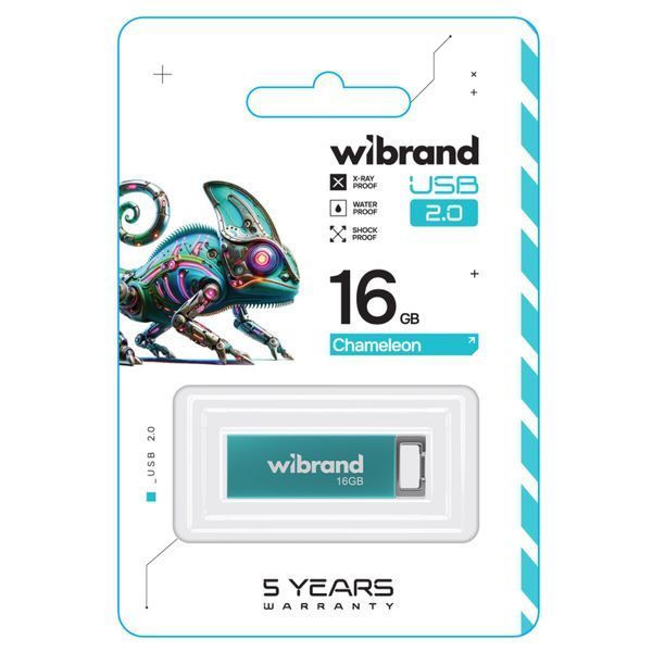 Флеш пам'ять USB Wibrand (WI2.0/CH16U6LU) H00000460094 фото