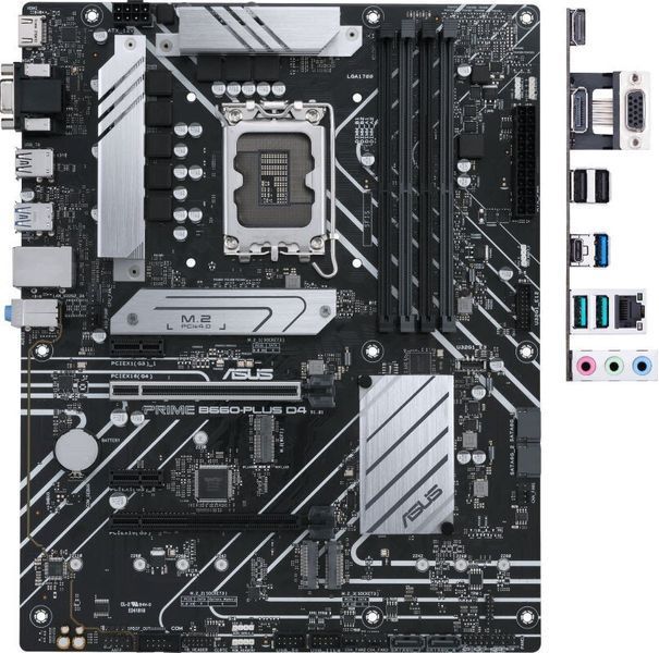 Материнська плата ASUS PRIME B660-PLUS D4 1700 (90MB18X0-M0EAY0) H00000174461 фото
