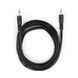 Кабель Vinga mini-jack 3.5 мм - mini-jack 3.5 мм 3 м (VCPDCJ35MM3BK) H00000204191 фото 1