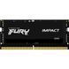 Оперативная память Kingston Fury Impact SO-DIMM DDR5 16ГБ (KF548S38IB-16) H00000266526 фото 3