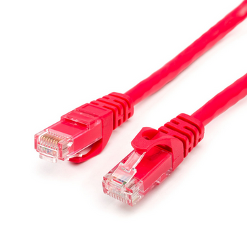 Патч-корд Atcom UTP Cat. 6 0.5 м PVC Красный (Atcom_9219) H00000268937 фото