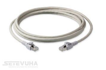 Патч корд Corning S/FTP Cat. 6a 2 м LSZH Сірий (CCAAGB-G1002-A020-C0) H00000005753 фото