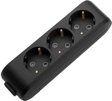 Удлинитель Panasonic 2м 3-розеточный EU (WLTB04322BL-UA) H00000275585 фото