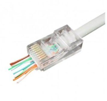 Коннектор RJ-45 Cablexpert Cat 5e UTP (Не экранированный) 50 шт (LC-PTU-01/50) H00000157737 фото