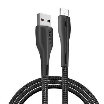 Кабель ColorWay USB Type A - Micro-USB 1 м (CW-CBUM034-BK) H00000204092 фото