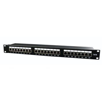 Патч-панель Cablexpert 1U 24 порта UTP кат. 5e (NPP-C524-002) H00000135354 фото