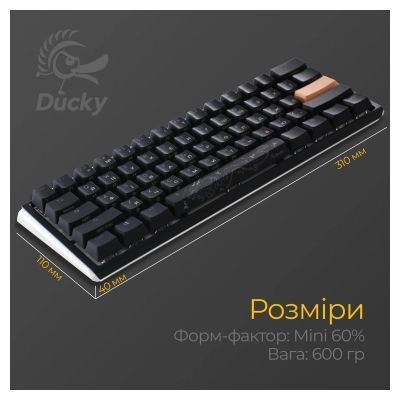 Клавиатура Ducky (DKON2161ST-SUAPXCLAWSC1) H00000457777 фото