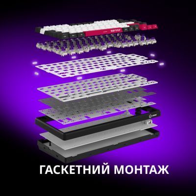 Клавіатура Lorgar (LRG-KBP7075W-WH-US) H00000481267 фото