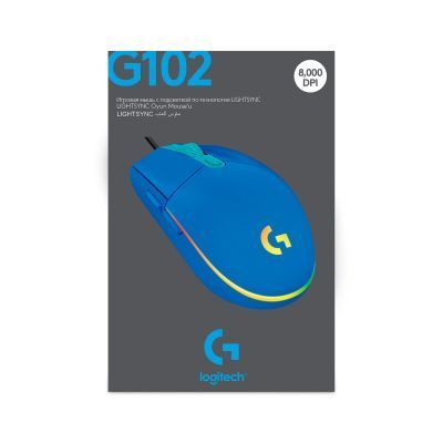 Миша Logitech G102 Lightsync USB дротова (910-005801) H00000037345 фото