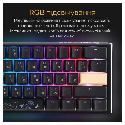 Клавиатура Ducky (DKON2161ST-SUAPXCLAWSC1) H00000457777 фото