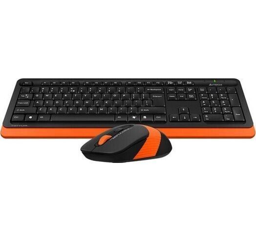 Клавіатура + миша A4Tech бездротова (FG1010 (Orange)) H00000075708 фото
