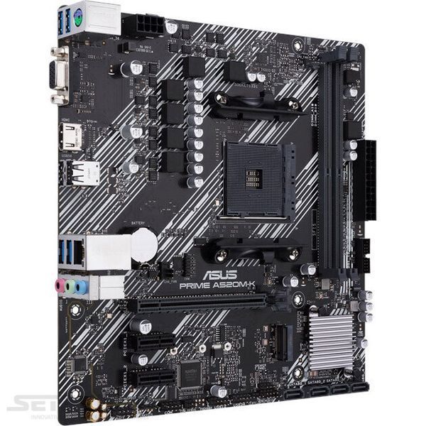 Материнська плата ASUS PRIME A520M АМ4 (PRIME_A520M-K) H00000031605 фото