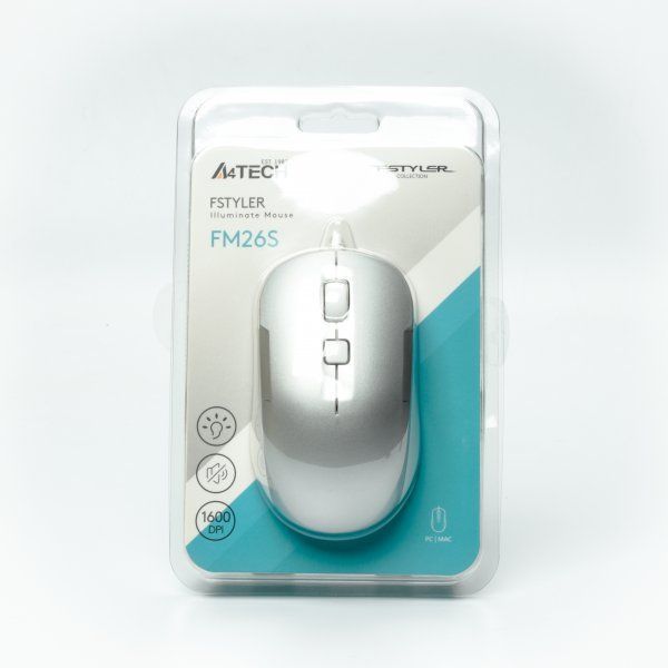 Мышь A4Tech (FM26S (Icy White)) H00000409870 фото