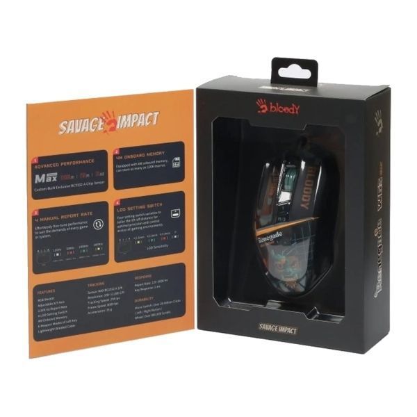 Миша A4Tech (W63 Max (Renegade Midnight)) H00000457090 фото
