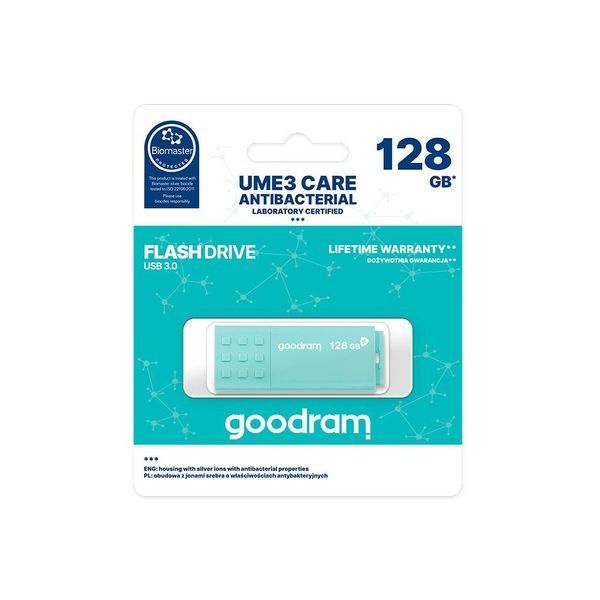 Флеш память USB GOODRAM UME3 Care 128ГБ USB 3.0 (UME3-1280CRR11) H00000145646 фото