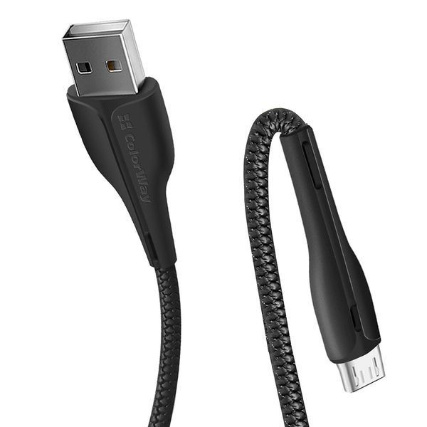 Кабель ColorWay USB Type A - Micro-USB 1 м (CW-CBUM034-BK) H00000204092 фото