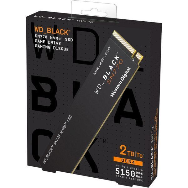SSD диск WD Black SN770 (WDS200T3X0E) H00000310003 фото