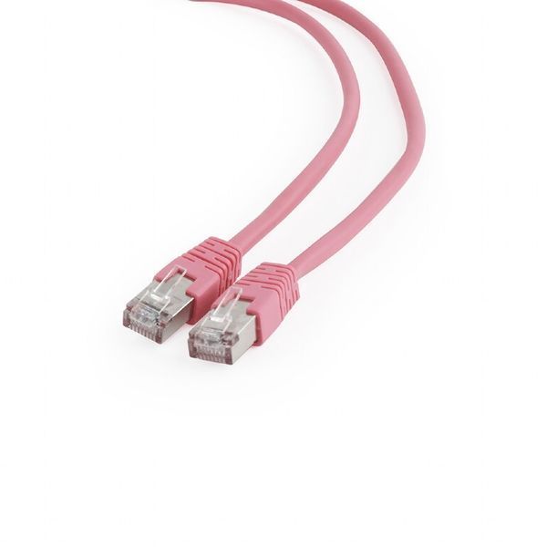 Патч-корд Cablexpert FTP Cat. 6 3 м PVC Розовый (PP6-3M/RO) H00000100703 фото