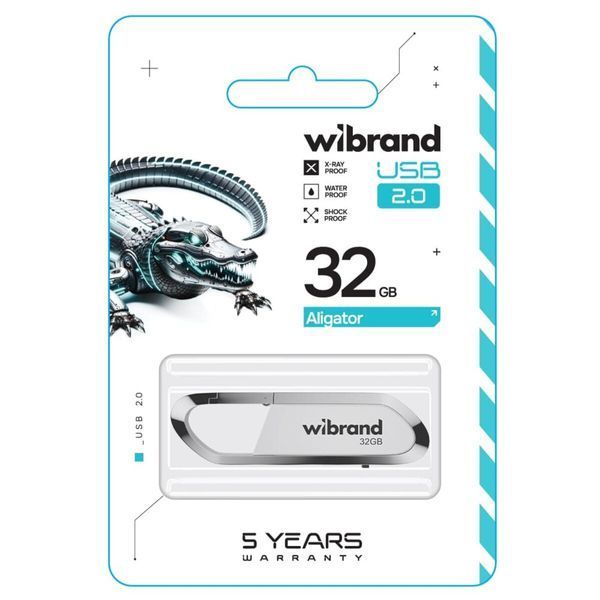 Флеш пам'ять USB Wibrand (WI2.0/AL32U7W) H00000460076 фото