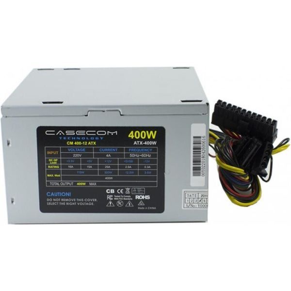 Блок живлення Casecom 400W (CM 400-12 ATX) H00000227323 фото