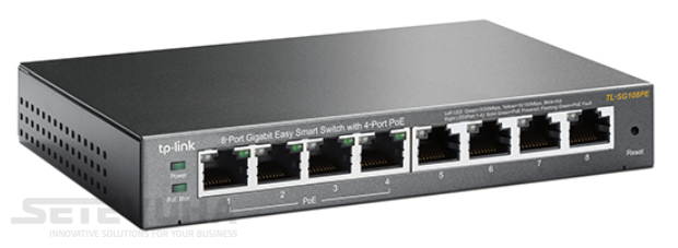 Комутатор TP-Link L2 PoE (TL-SG108PE) H00000002149 фото