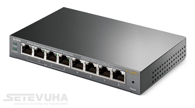 Комутатор TP-Link L2 PoE (TL-SG108PE) H00000002149 фото