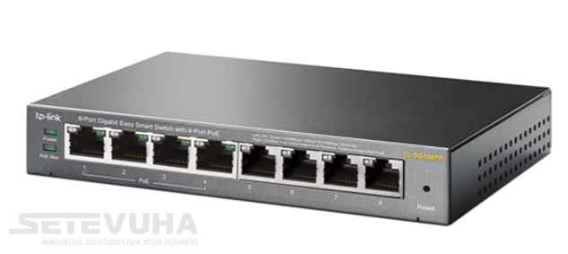 Комутатор TP-Link L2 PoE (TL-SG108PE) H00000002149 фото