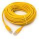 Патч корд Vinga UTP Cat. 5e 15 м PVC Жовтий (VCPPCCCS15Y) H00000159133 фото 3