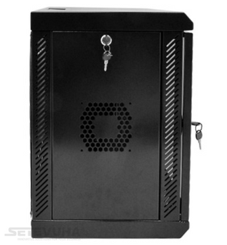Телекоммуникационный шкаф CMS 9U 19" 350 мм (UA-MGSWA935B) H00000001784 фото