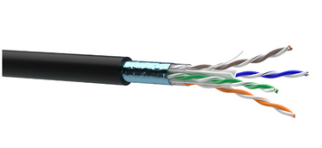 Кабель витая пара OK-Net F/UTP Cat 5e PE 4 х 2 х 0.48 (7934118m305) H00000422847 фото
