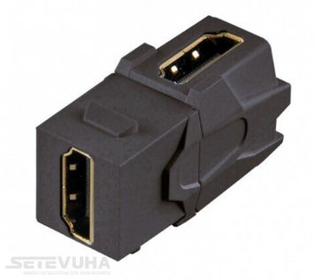 Модуль RJ-45 EPNew Keystone Cat 6 (KSR-VAHDMIBKZ-18) H00000023275 фото