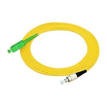 Патч-корд оптичний CMS SC-FC APC-UPC SM Simplex 1м (HPC-1SCFC(SM)S(ON)) H00000168034 фото