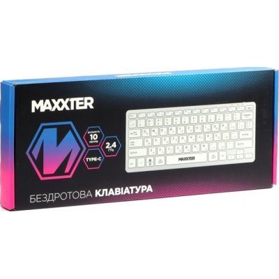 Клавиатура Maxxter (KBW-C01S-UA) H00000457723 фото