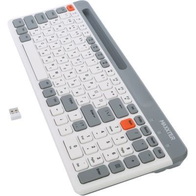 Клавіатура Maxxter (KBW-02G-UA) H00000499261 фото