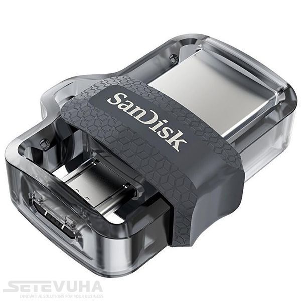 Флеш память USB SanDisk Ultra Dual Drive 64ГБ USB 3.2 (SDDD3-064G-G46) H00000038224 фото