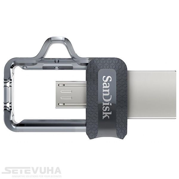 Флеш память USB SanDisk Ultra Dual Drive 64ГБ USB 3.2 (SDDD3-064G-G46) H00000038224 фото