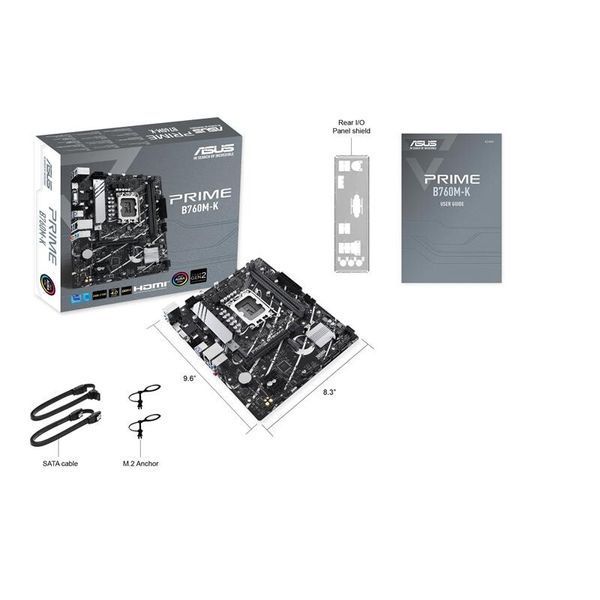 Материнська плата ASUS (PRIME B760M-K) H00000364097 фото